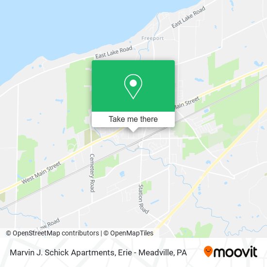Marvin J. Schick Apartments map