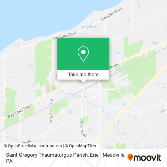 Mapa de Saint Gregory Thaumaturgus Parish