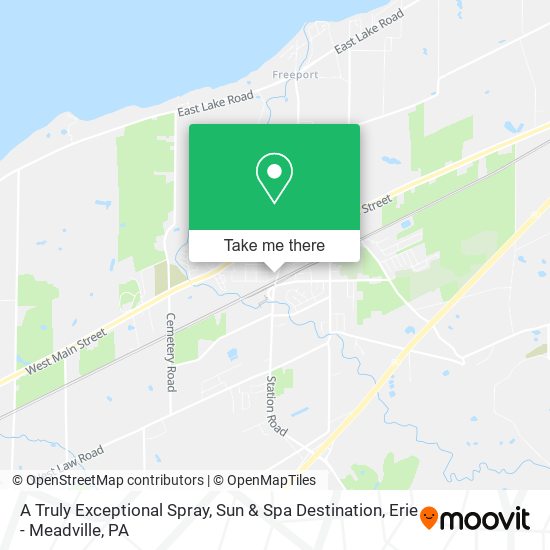 Mapa de A Truly Exceptional Spray, Sun & Spa Destination