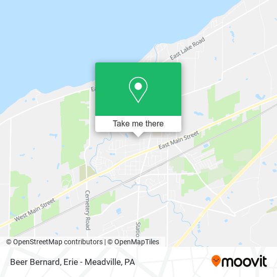 Beer Bernard map