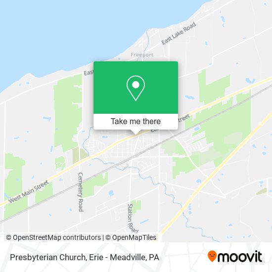 Presbyterian Church map