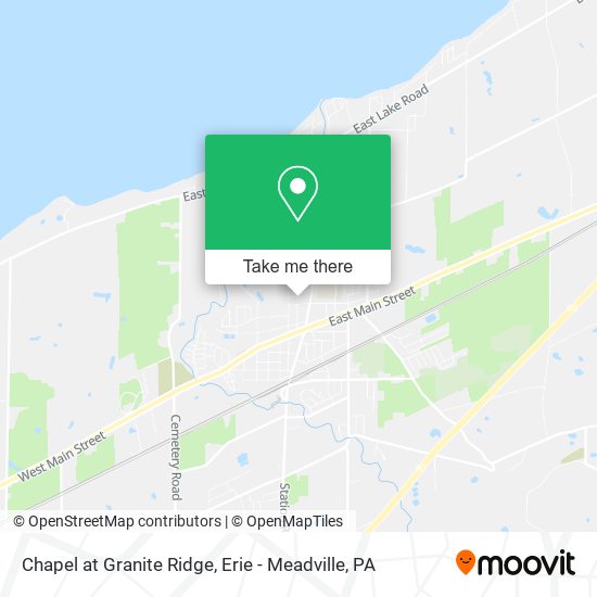 Mapa de Chapel at Granite Ridge