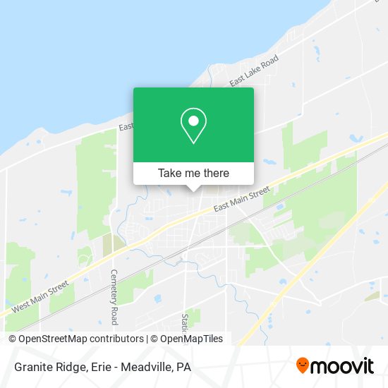 Mapa de Granite Ridge