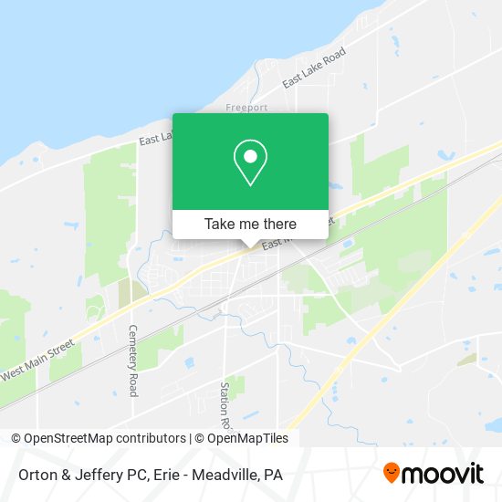 Orton & Jeffery PC map