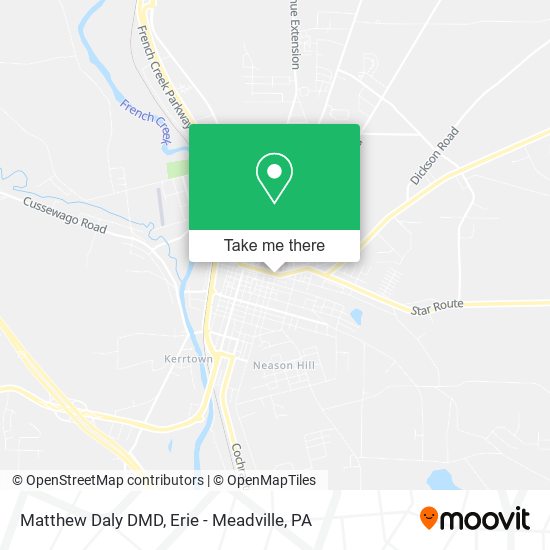 Matthew Daly DMD map