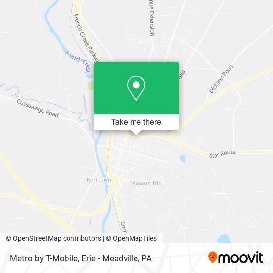 Mapa de Metro by T-Mobile