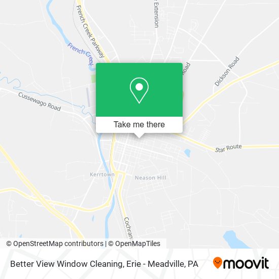 Mapa de Better View Window Cleaning