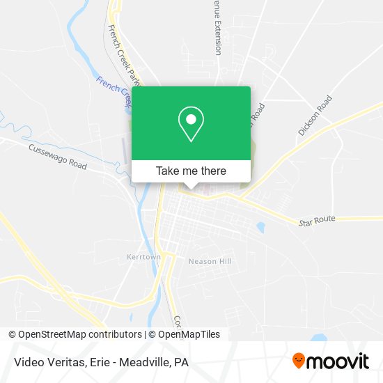Video Veritas map