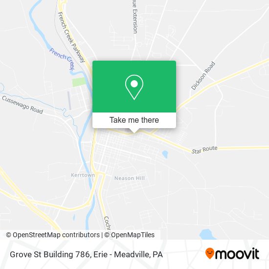 Mapa de Grove St Building 786