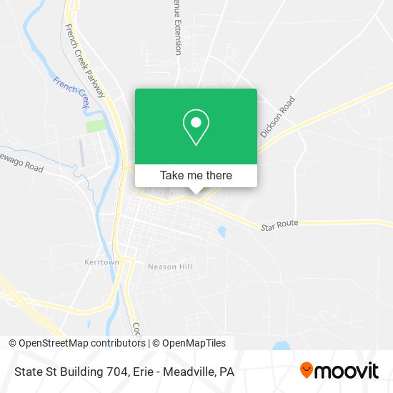 Mapa de State St Building 704