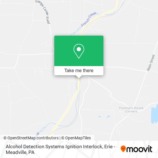 Alcohol Detection Systems Ignition Interlock map