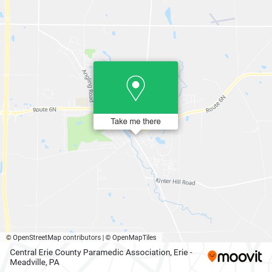 Mapa de Central Erie County Paramedic Association