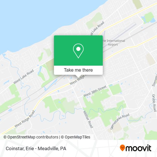 Coinstar map