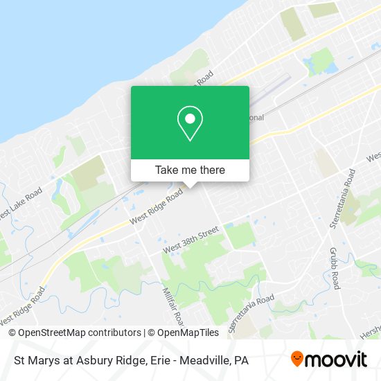 St Marys at Asbury Ridge map