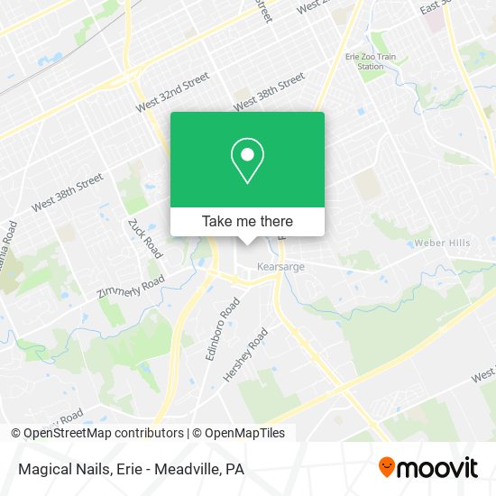 Magical Nails map
