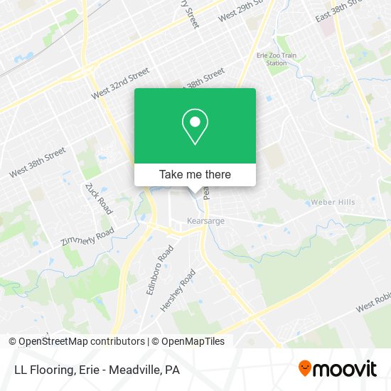 Mapa de LL Flooring