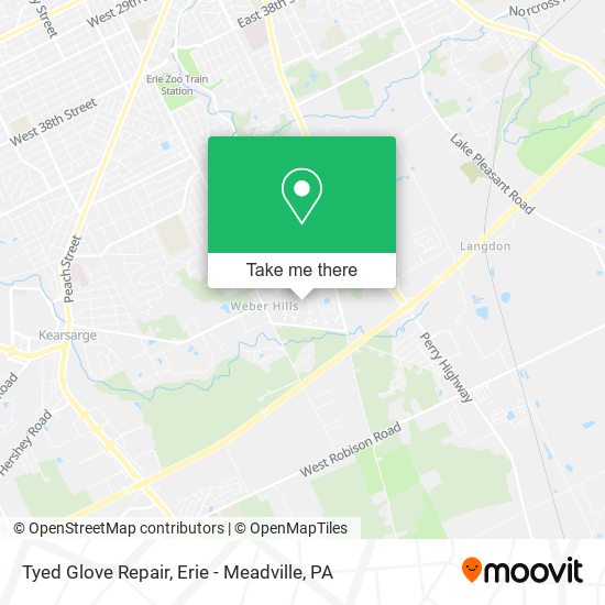 Tyed Glove Repair map