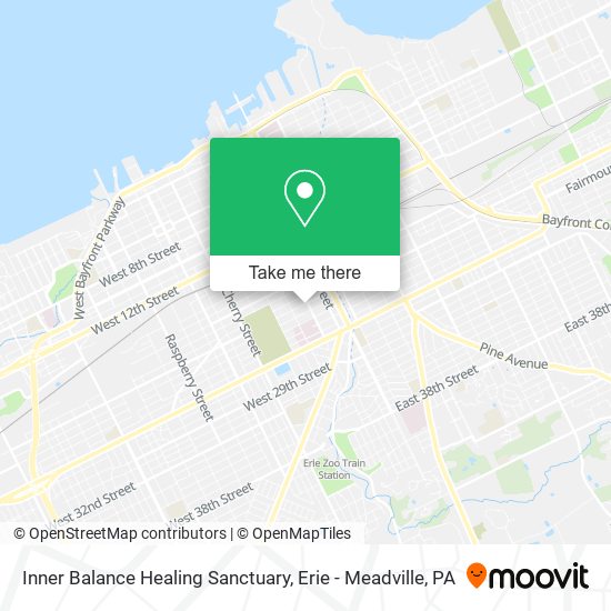 Inner Balance Healing Sanctuary map