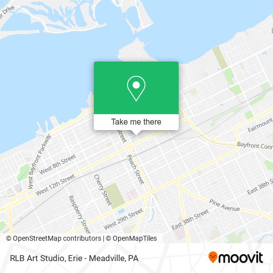 Mapa de RLB Art Studio