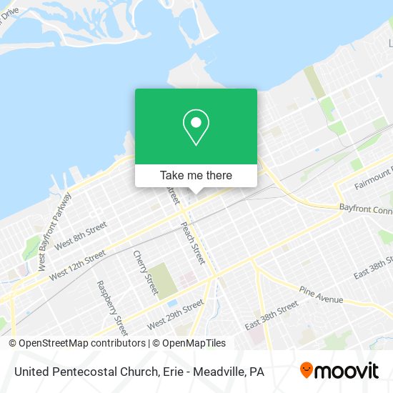 Mapa de United Pentecostal Church