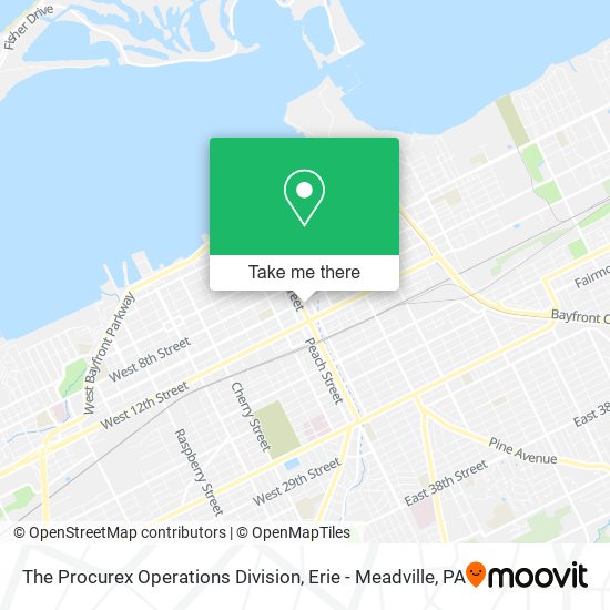 The Procurex Operations Division map
