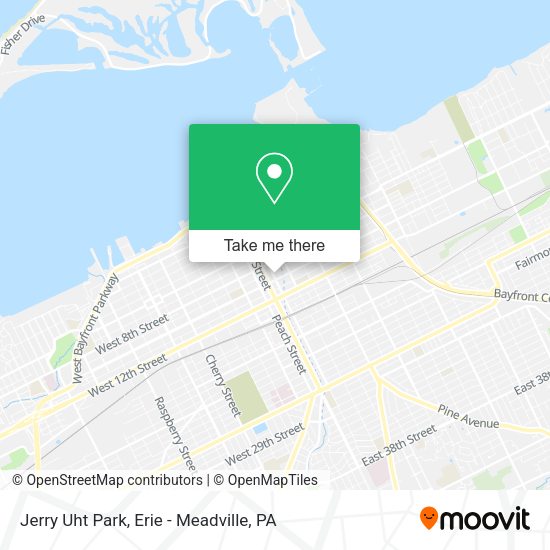 Jerry Uht Park map