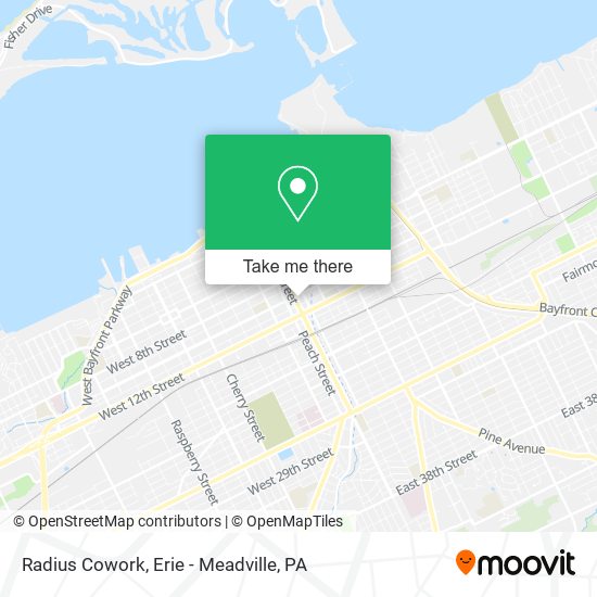 Mapa de Radius Cowork