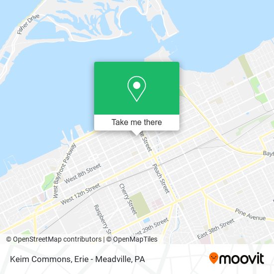 Keim Commons map