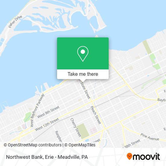 Mapa de Northwest Bank