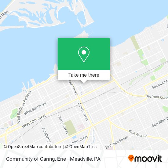 Community of Caring map