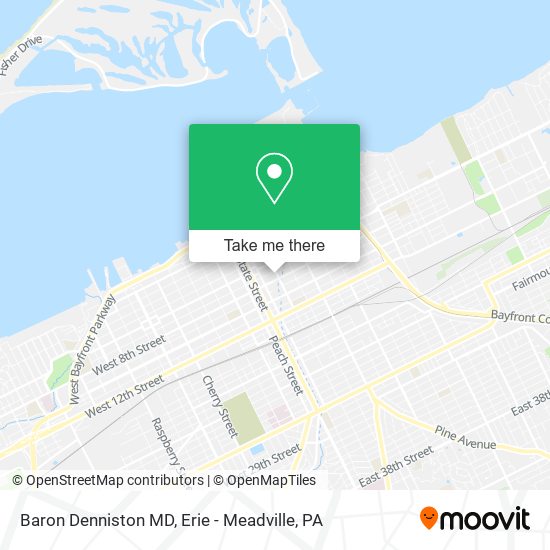 Baron Denniston MD map