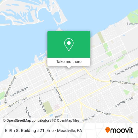 E 9th St Building 521 map