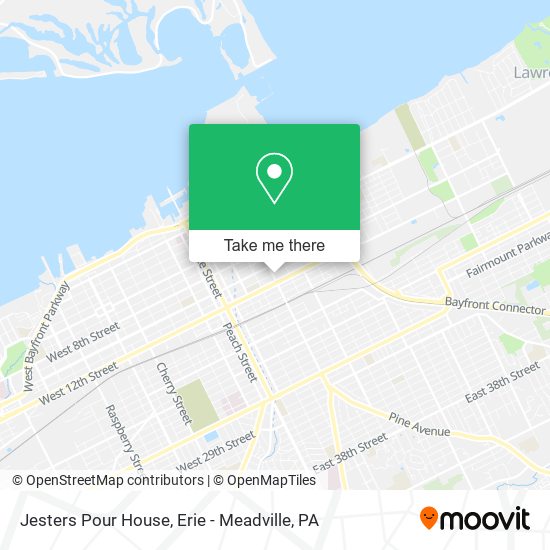 Jesters Pour House map