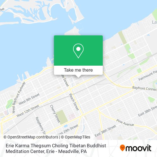 Erie Karma Thegsum Choling Tibetan Buddhist Meditation Center map