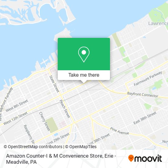 Amazon Counter-I & M Convenience Store map
