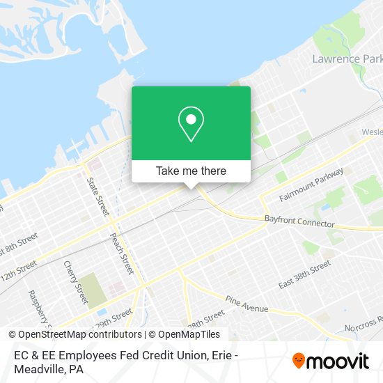EC & EE Employees Fed Credit Union map