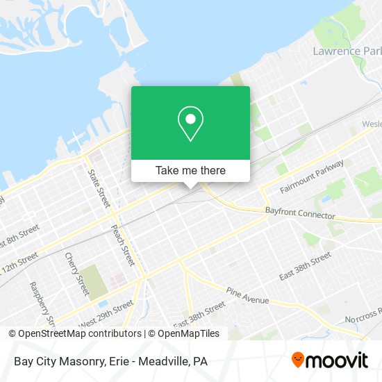 Bay City Masonry map