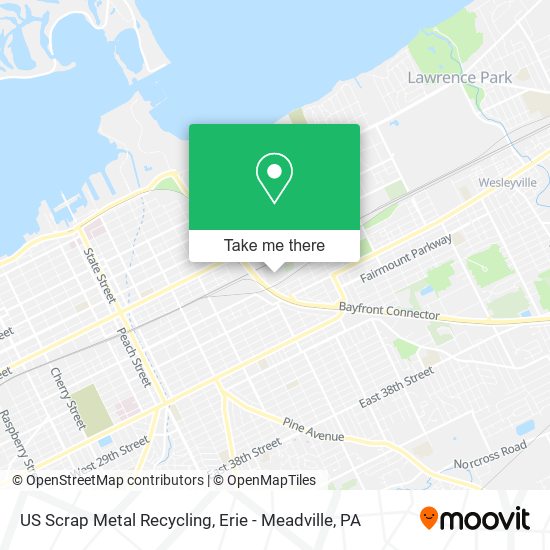 Mapa de US Scrap Metal Recycling
