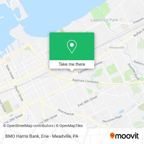 BMO Harris Bank map