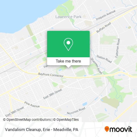 Vandalism Cleanup map