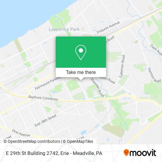 E 29th St Building 2742 map