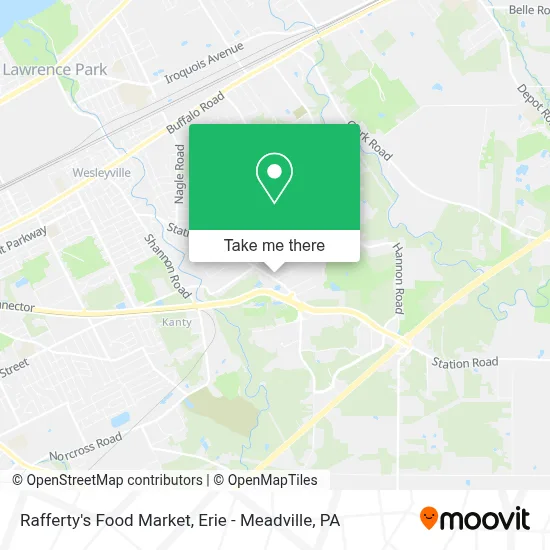Rafferty's Food Market map