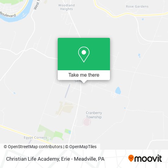 Christian Life Academy map