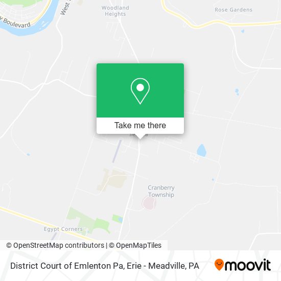District Court of Emlenton Pa map