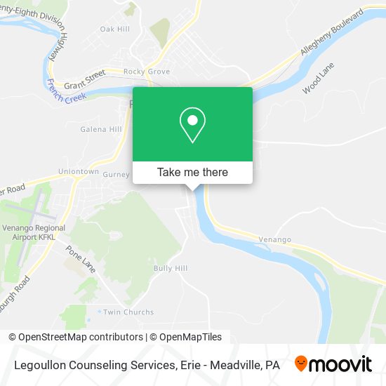 Mapa de Legoullon Counseling Services