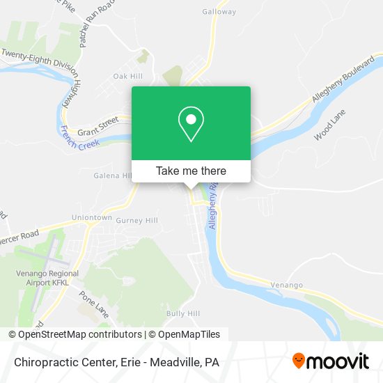 Mapa de Chiropractic Center