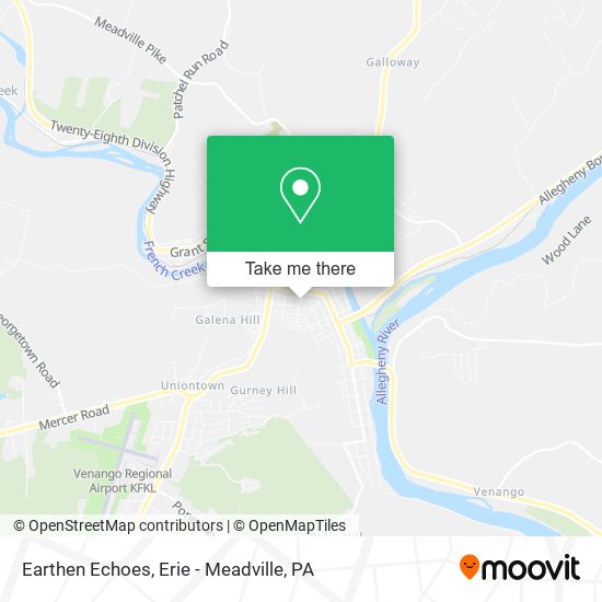 Earthen Echoes map
