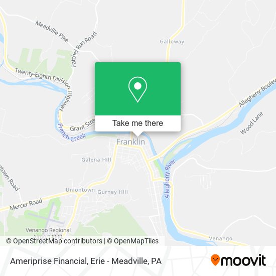 Mapa de Ameriprise Financial