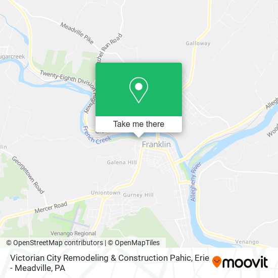 Mapa de Victorian City Remodeling & Construction Pahic