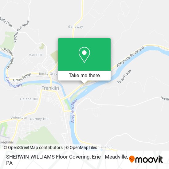 Mapa de SHERWIN-WILLIAMS Floor Covering